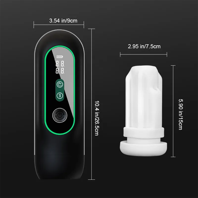 Automatic Thrusting & Sucking Heating Oral Sex Simulator
