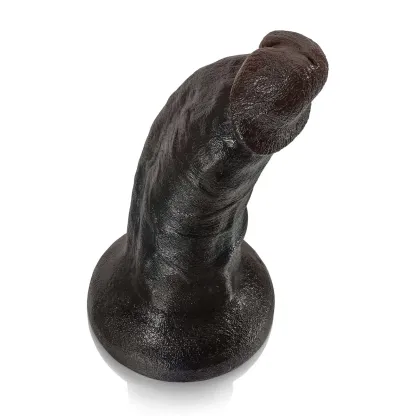 Curved Black Dildo with Suction Cup 8.66  Inch（L Size）