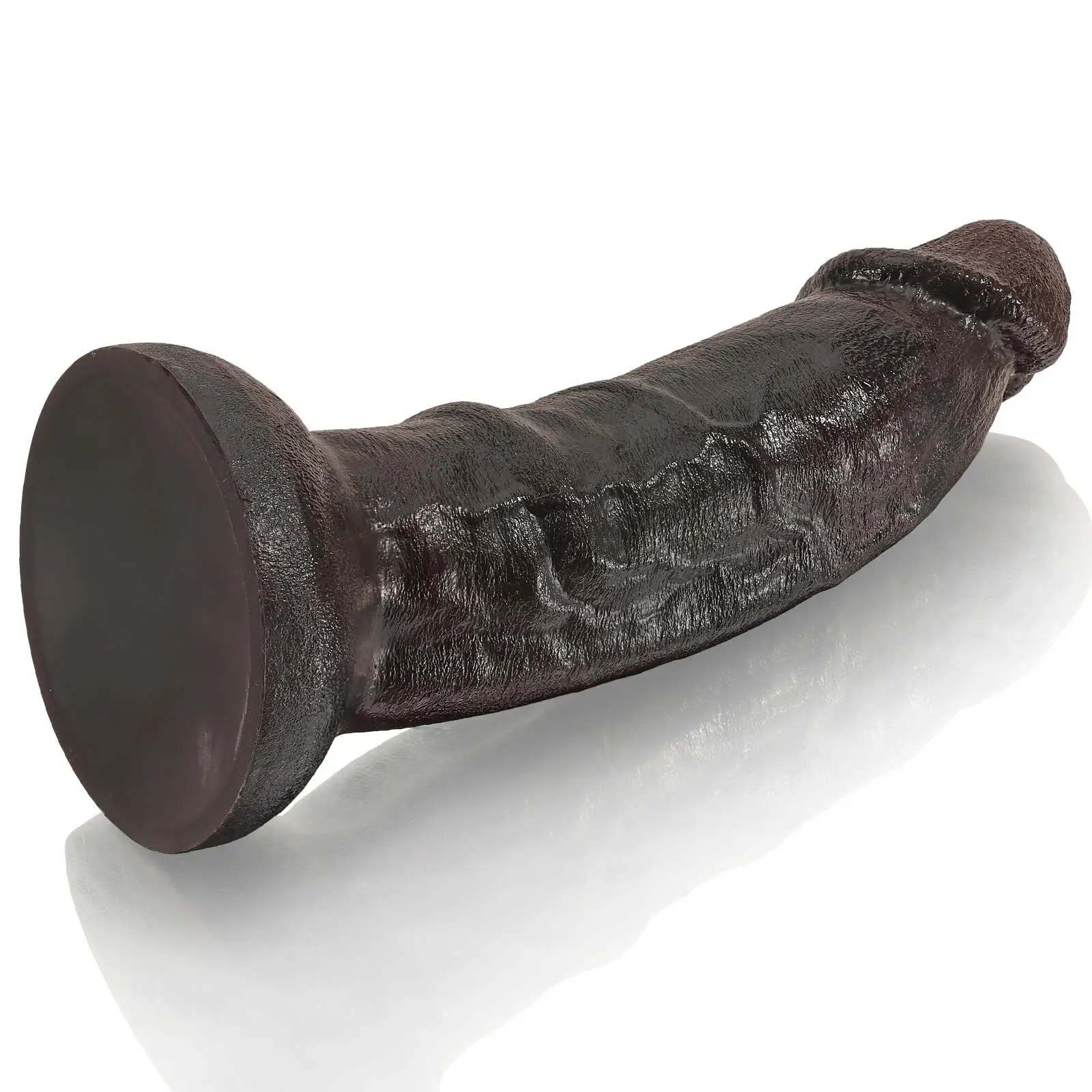 Curved Black Dildo with Suction Cup 8.66  Inch（L Size）