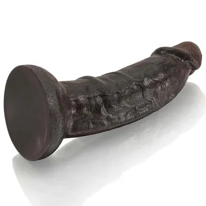 Curved Black Dildo with Suction Cup 8.66  Inch（L Size）