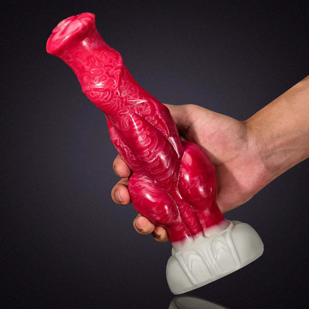Big Suction Cup Silicone Horse Dildo 10.62 Inch