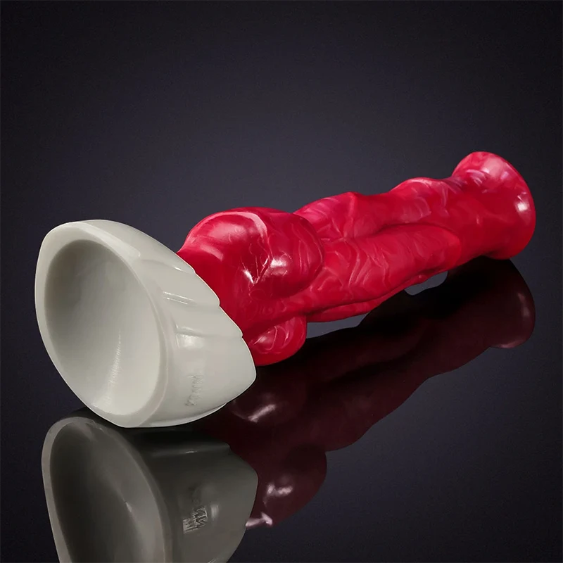 Big Suction Cup Silicone Horse Dildo 10.62 Inch