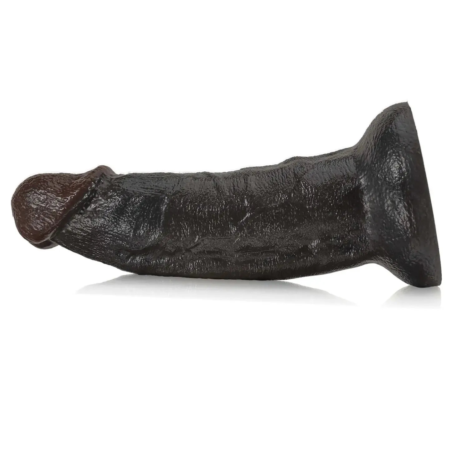 Curved Black Dildo No Balls 10 Inch（XL Size）