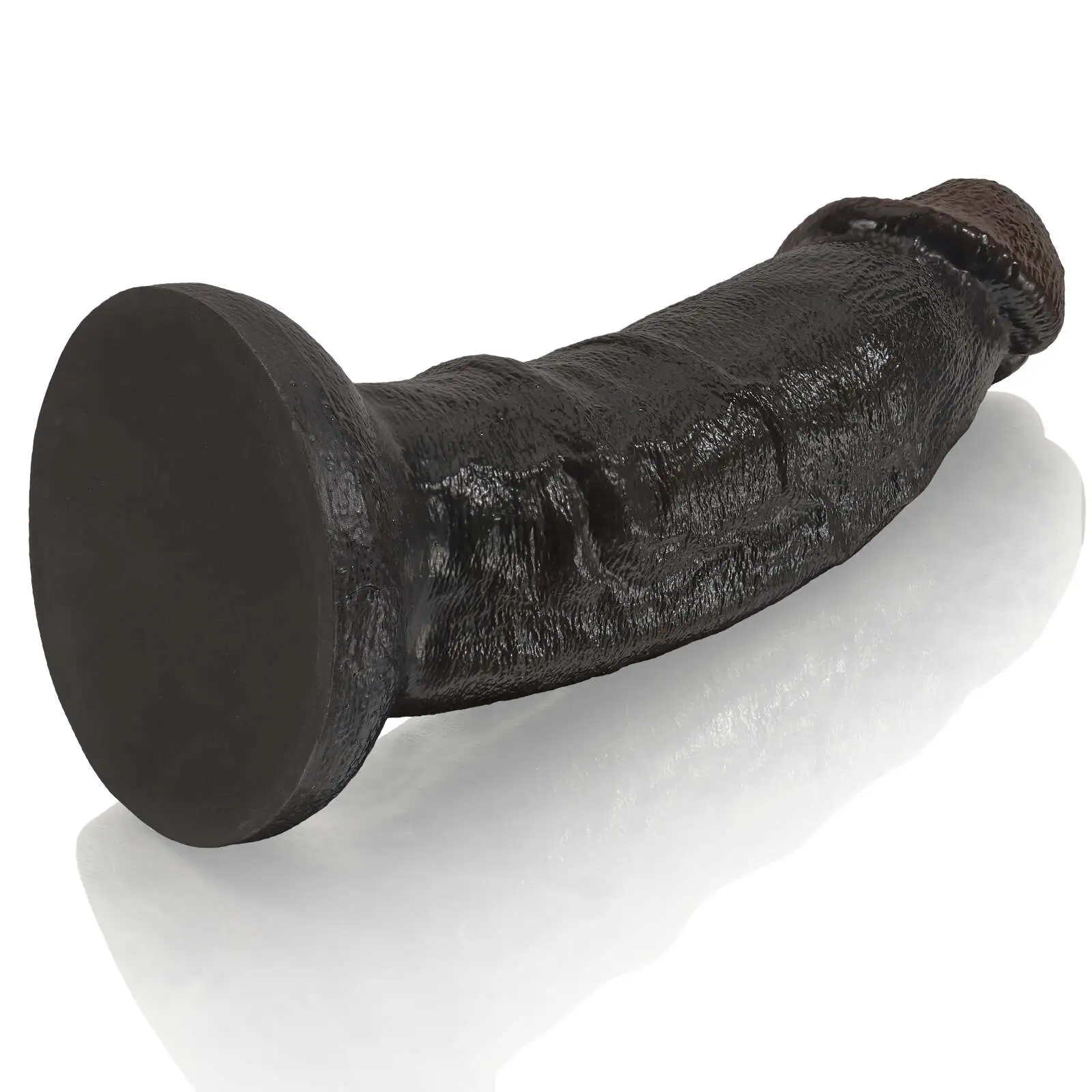 Curved Black Dildo No Balls 10 Inch（XL Size）