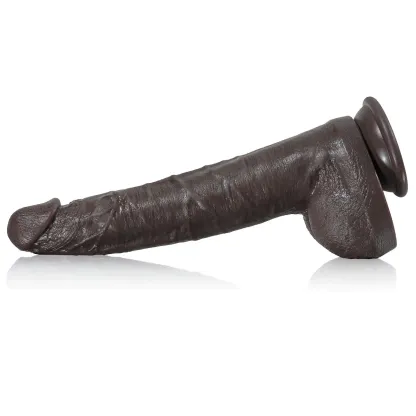 Black Silicone Dildo-SID108-Black