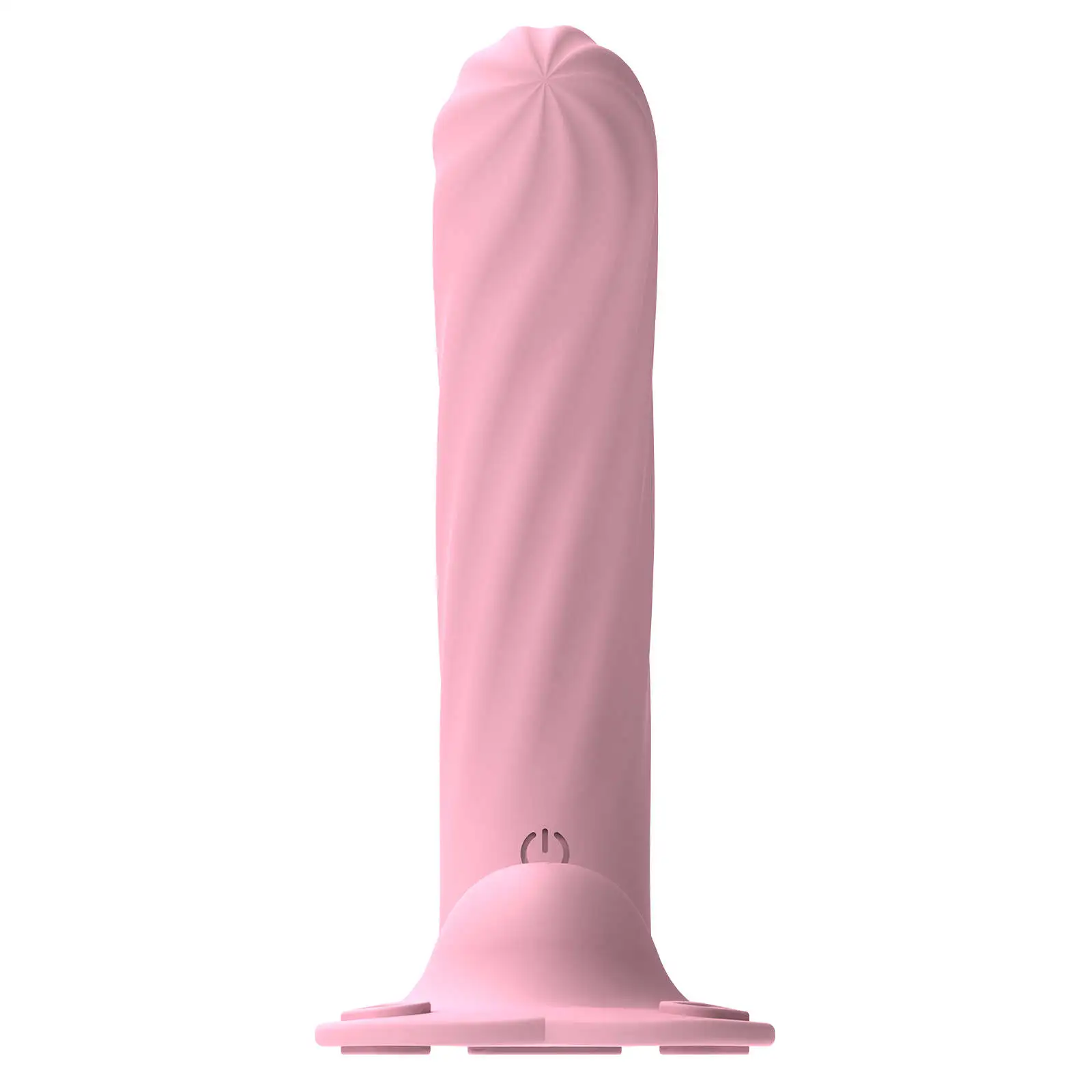 Curved G-Spot Dildo - Vibrating Strap On Dildo with 10 Vibrating 6.51Inch