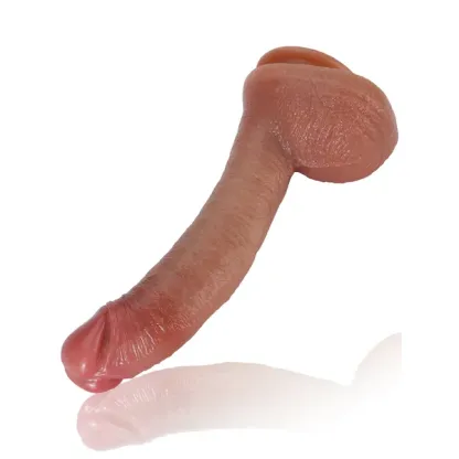 Curved Silicone Dildo 10.24 Inch