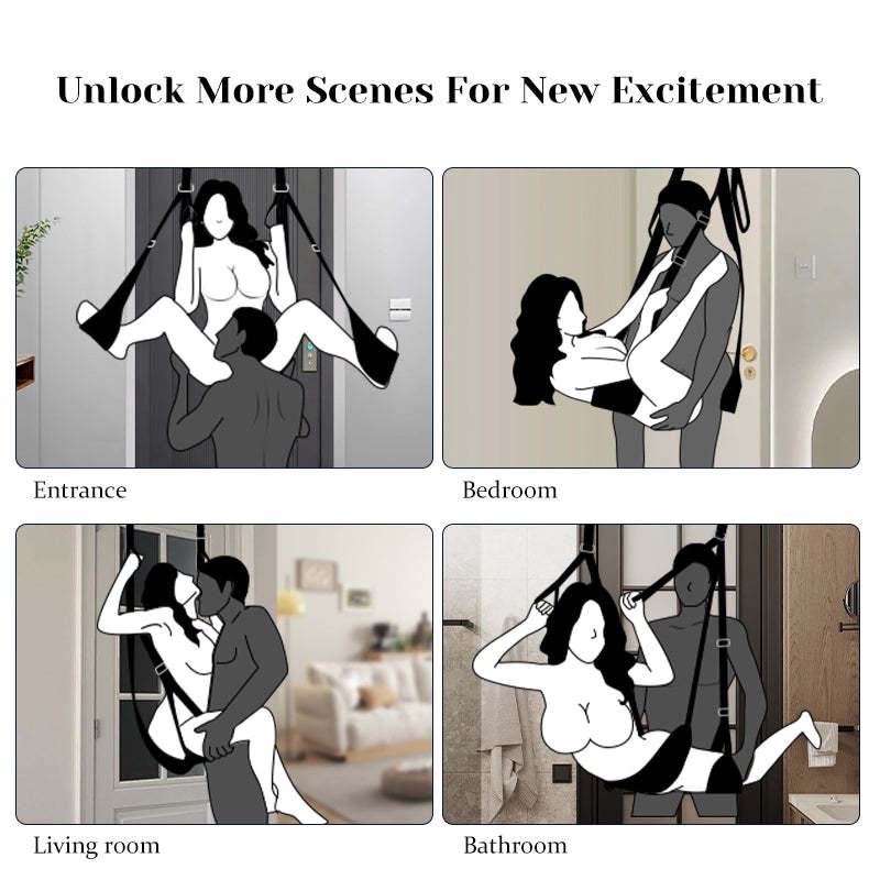 Door Sex Swing with Seat