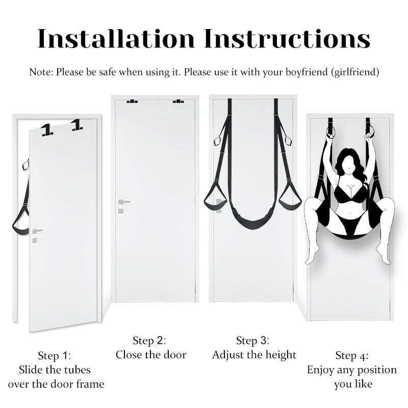 Door Sex Swing with Seat