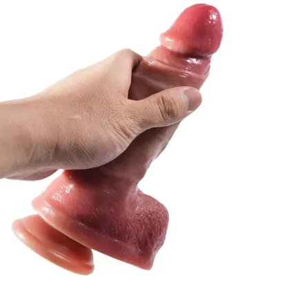 Extendable Dildo 7 Thrust & 3 Vibration Modes 8 Inch