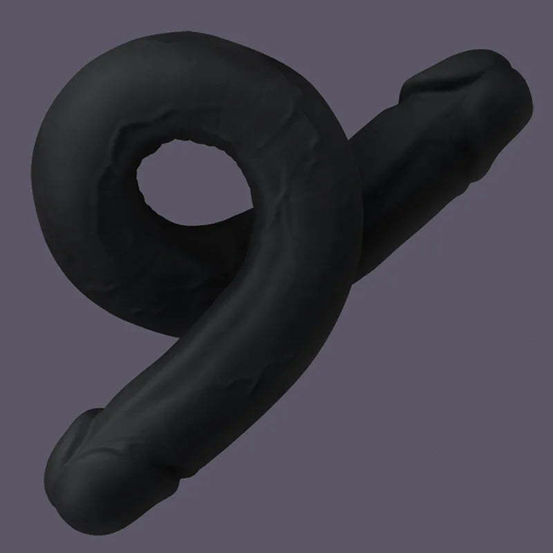 Extra Long Liquid Silicone Double Dildo 19.2 Inch