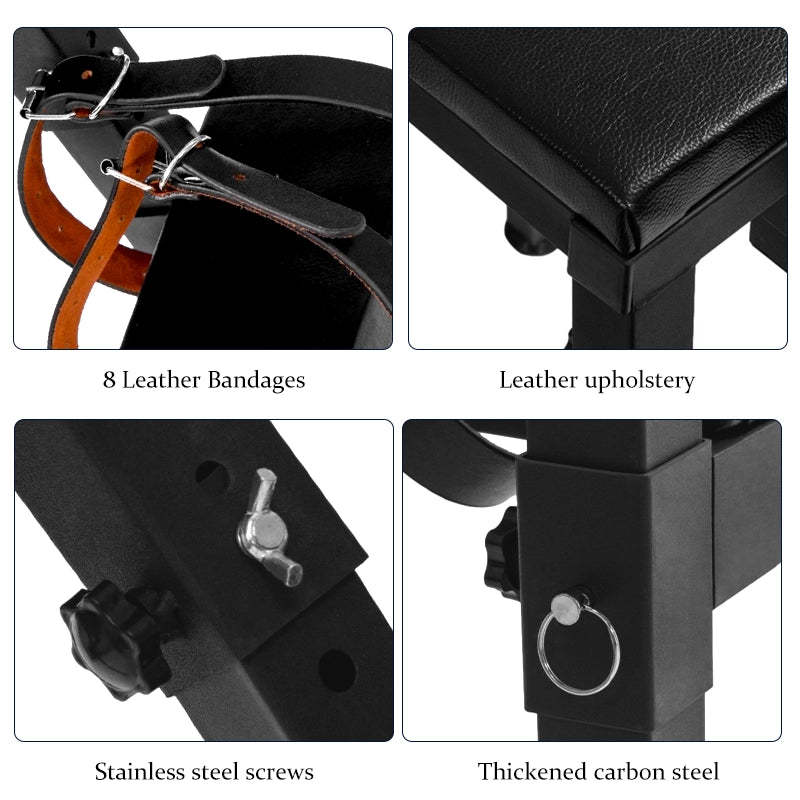Extreme Sex Chair with Adjustable With Restraint Wrist Cuffs