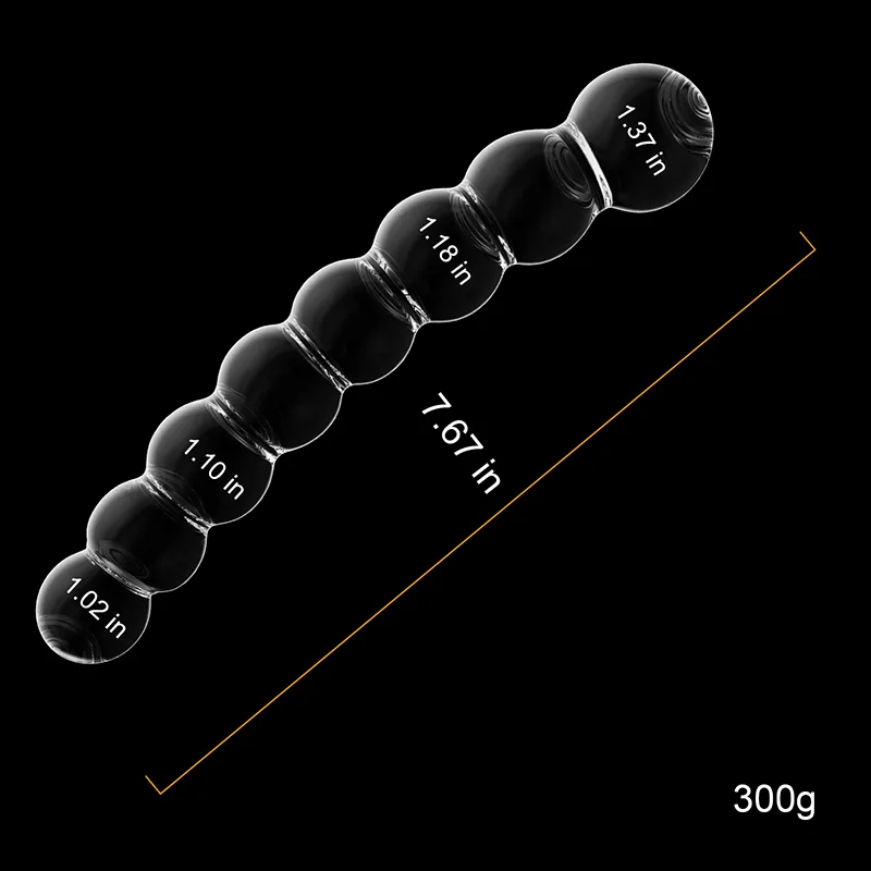 GLD12 Glass dildo