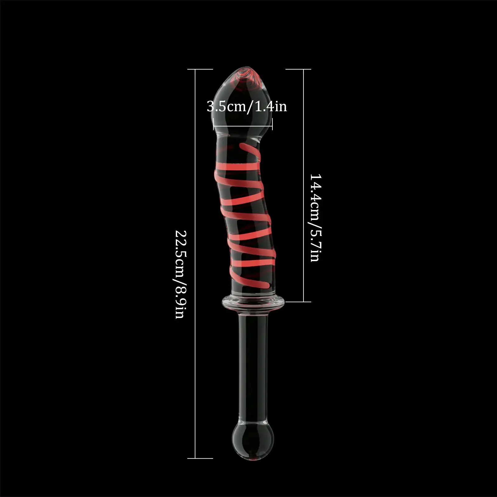 Glass Dildo GLD25