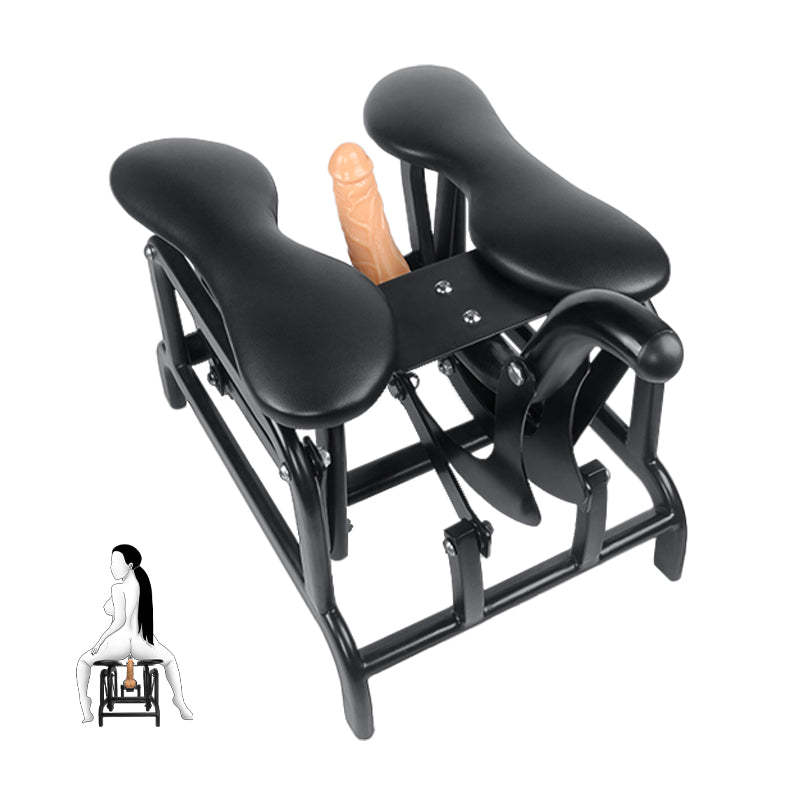 Heavy Hand Rocking Sex Chair With Dildo