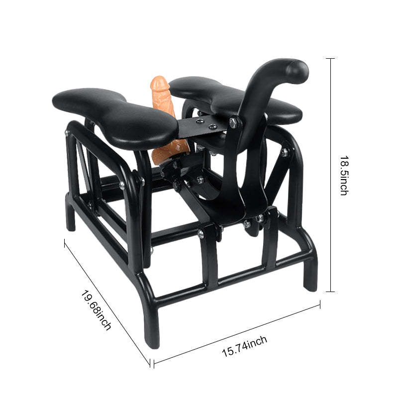 Heavy Hand Rocking Sex Chair With Dildo