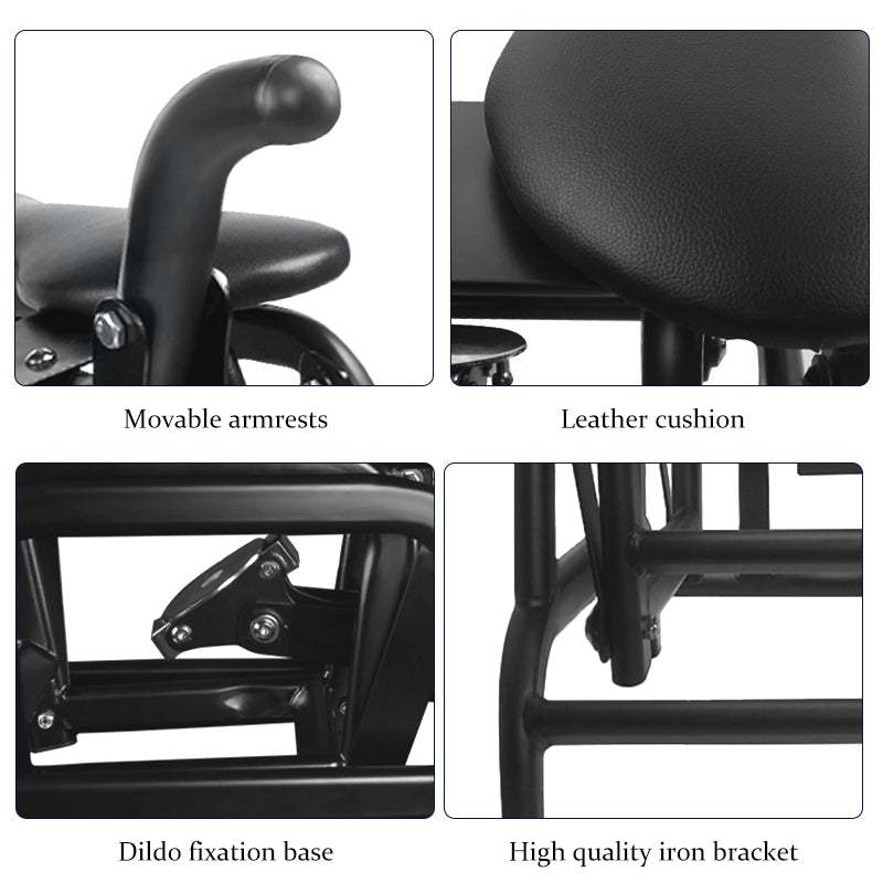 Heavy Hand Rocking Sex Chair With Dildo