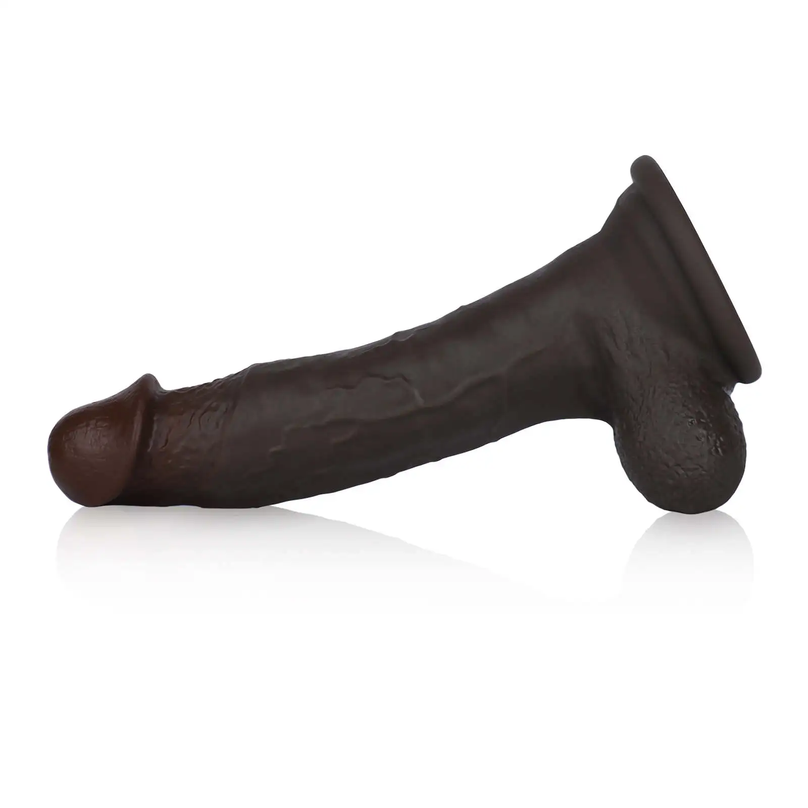Huge Black Silicone Dildo with Suction Cup 11.6 Inch