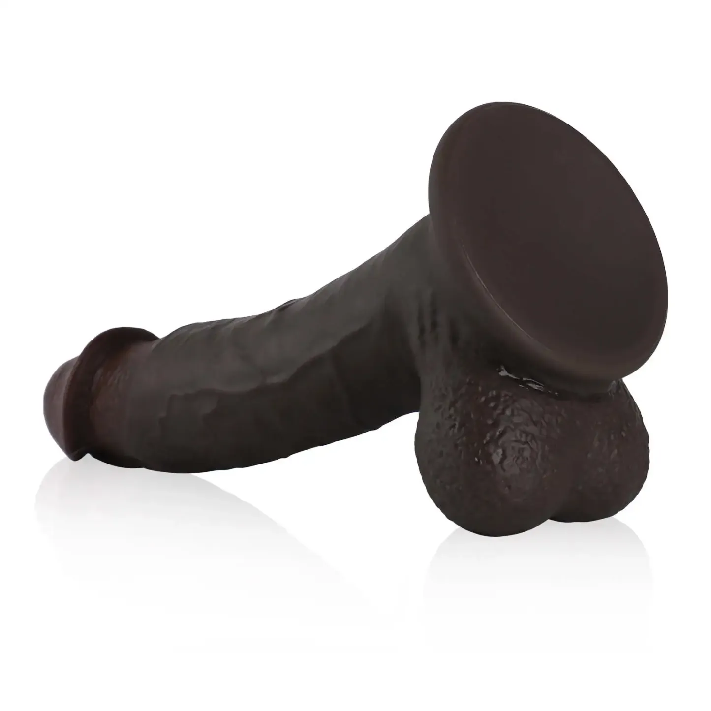 Huge Black Silicone Dildo with Suction Cup 11.6 Inch