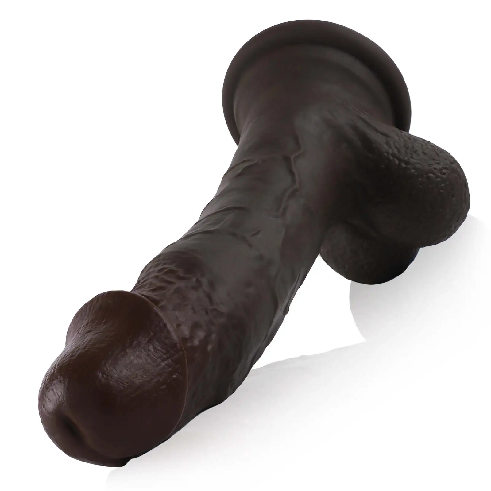 Huge Black Silicone Dildo with Suction Cup 11.6 Inch
