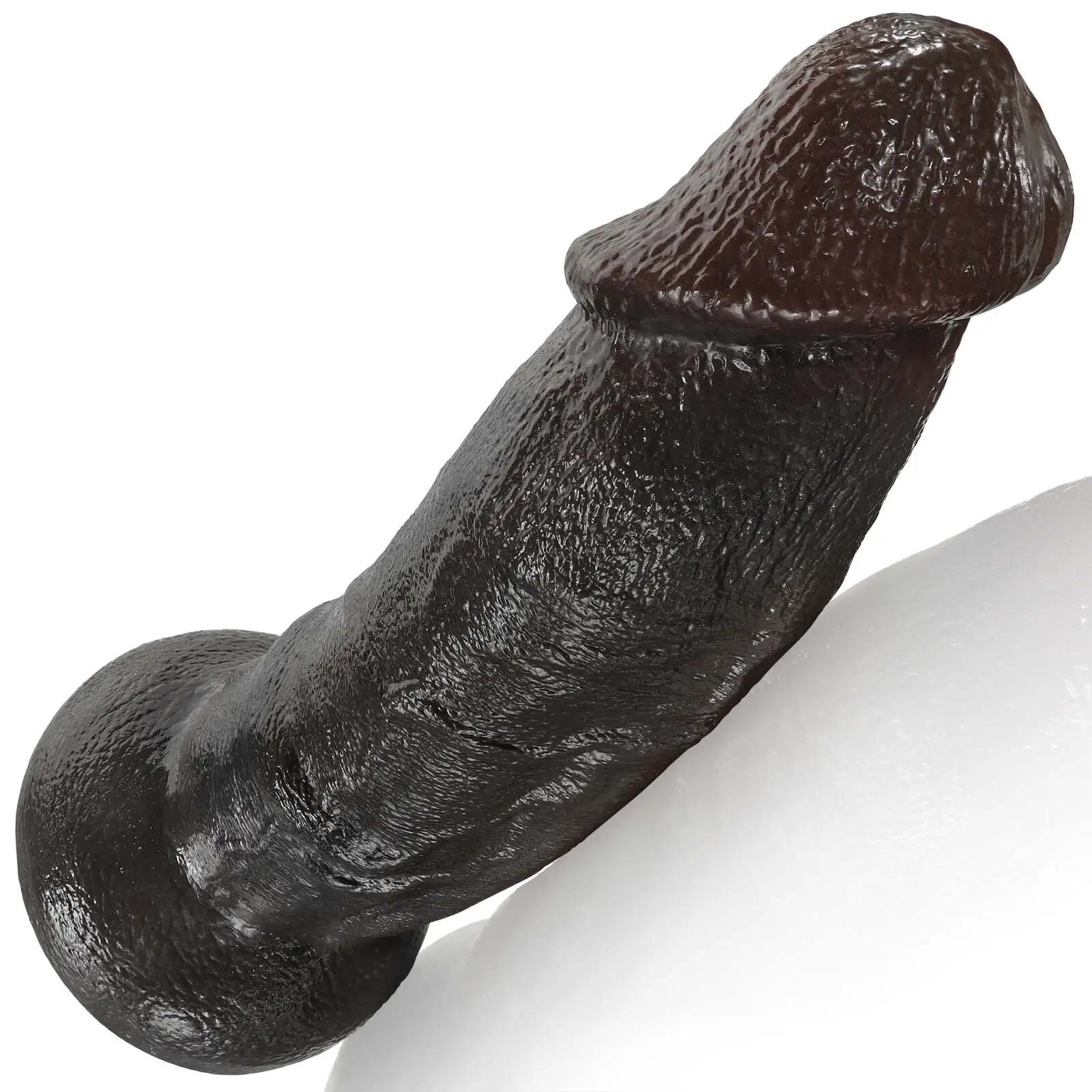 Curved Large Black Dildo 12.2 Inch（XXL Size）