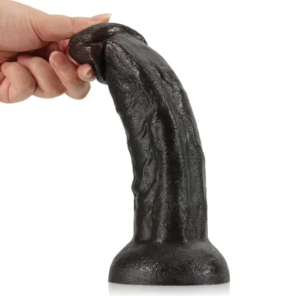 Curved Large Black Dildo 12.2 Inch（XXL Size）