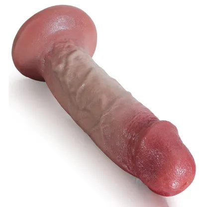 Lifelike Double Layer Silicone Large Anal Dildo 11.42 Inch