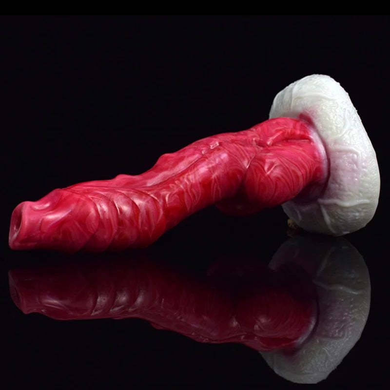 Lifelike Silicone Dog Dildo 7.87 Inch