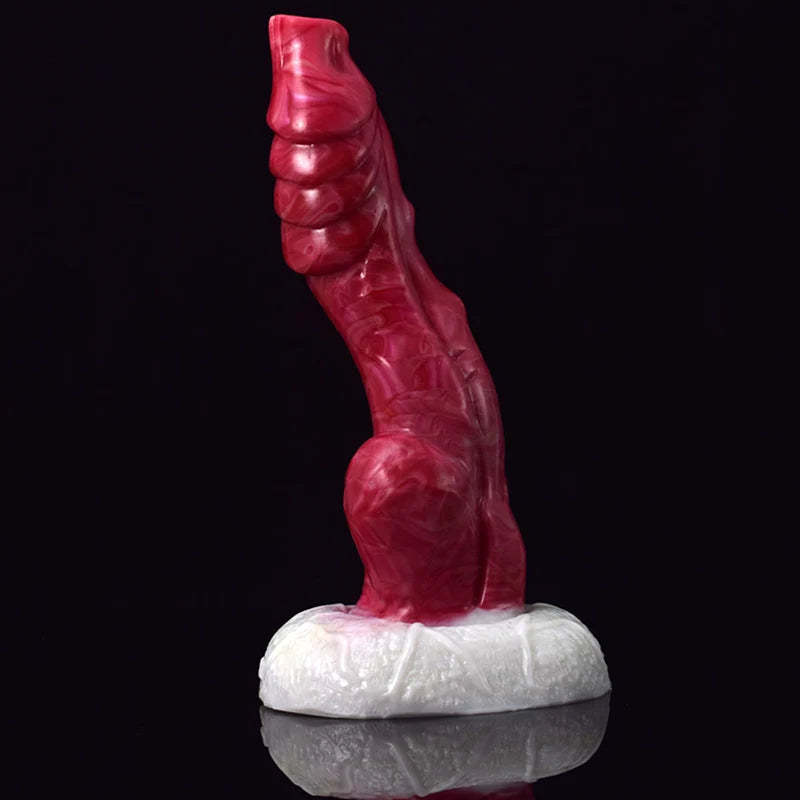 Lifelike Silicone Dog Dildo 7.87 Inch