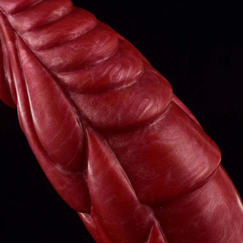 Pointed Silicone Dragon Dildo 8.34 Inch
