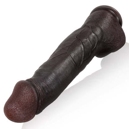 Realistic Big Black Dick Dildo with keel 11.81"