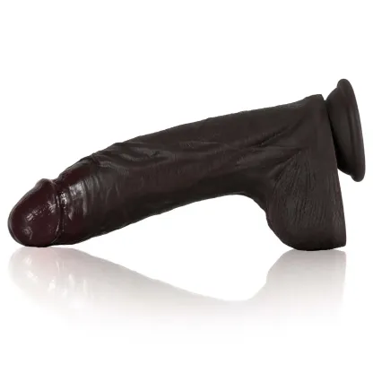 Realistic Thick Black Silicone Big Dildo 10.4 Inch