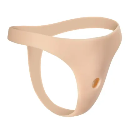 Silicone Wearable Dildo Panties with Suction Cup Dildo (Dildo Not Included)