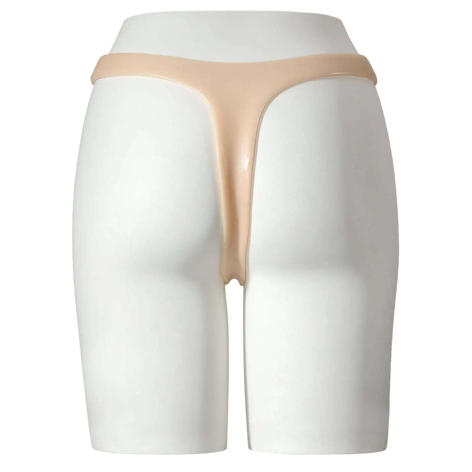 Silicone Wearable Dildo Panties with Suction Cup Dildo (Dildo Not Included)