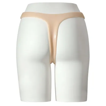 Silicone Wearable Dildo Panties with Suction Cup Dildo (Dildo Not Included)