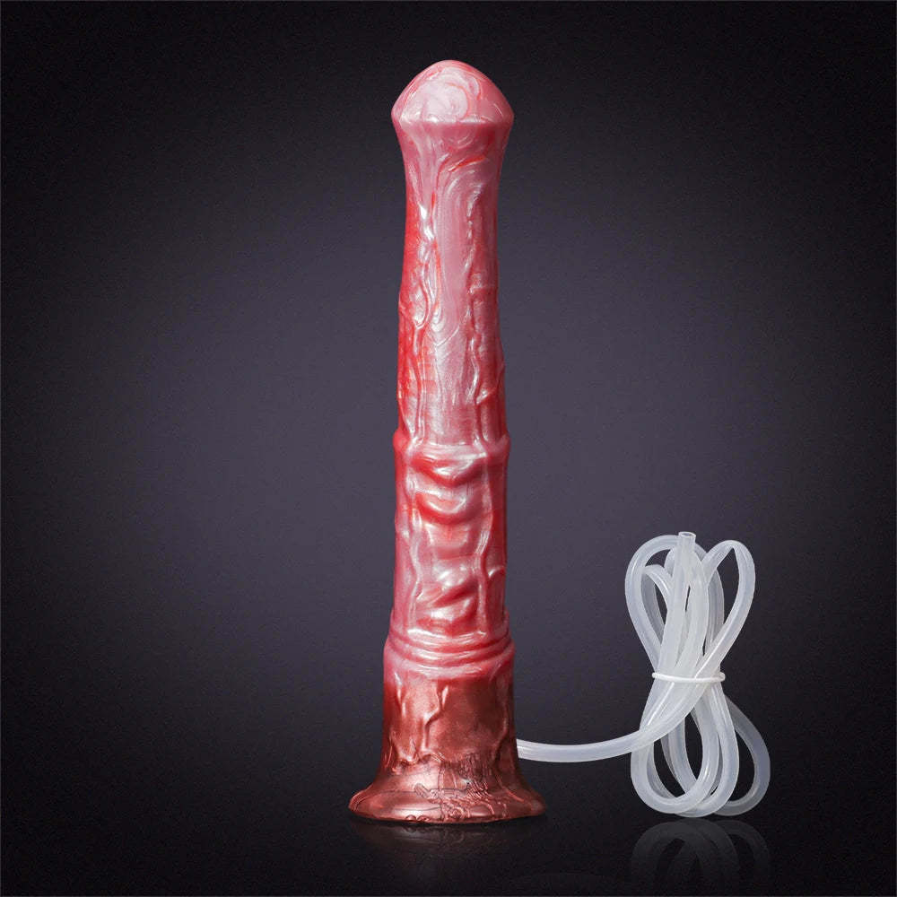 Silicone Horse Ejaculating Dildo 11.61 Inch