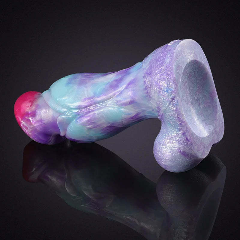 Silicone Thick Dog Dildo 9.05 Inch