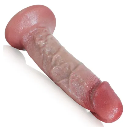 Soft Silicone Thick Anal Dildo with Suction Cup 10 Inch