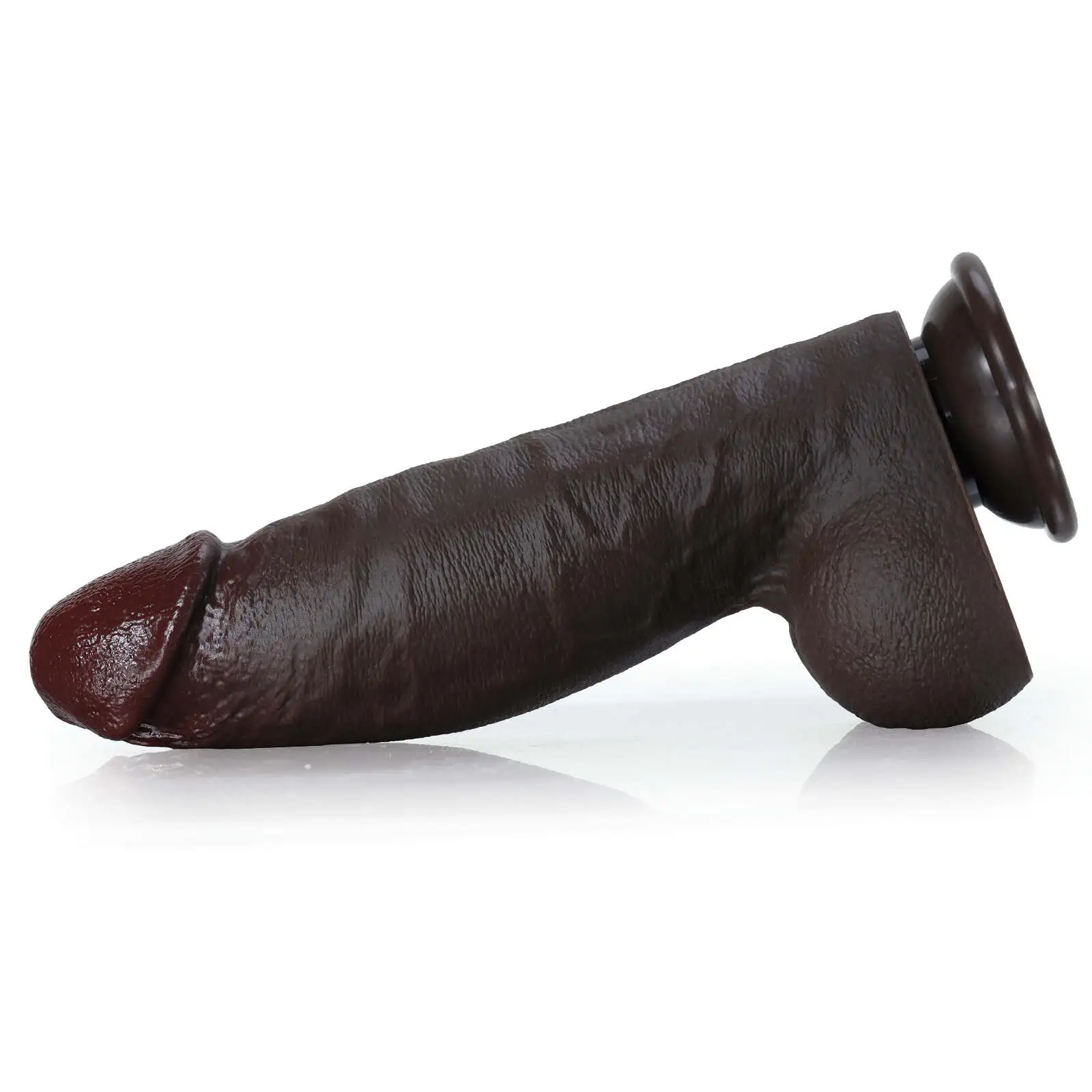 Thrusting Black Dildo 3 Thrusts & 9 Vibrations 8.6 Inch