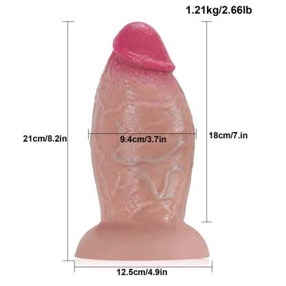 Ultra Chubby Thick Dildo 8.2Inch