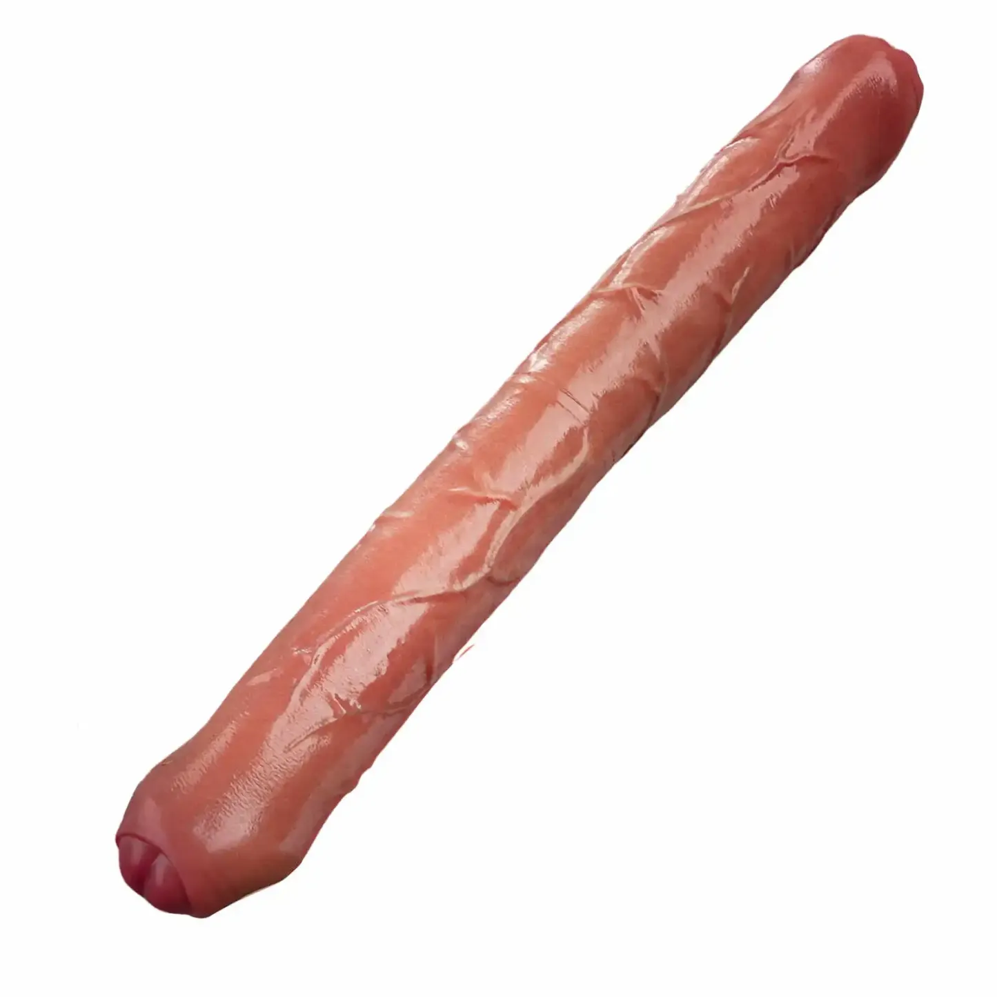 Realistic Sliding Skin Double Sided Dildo 15.7 Inch