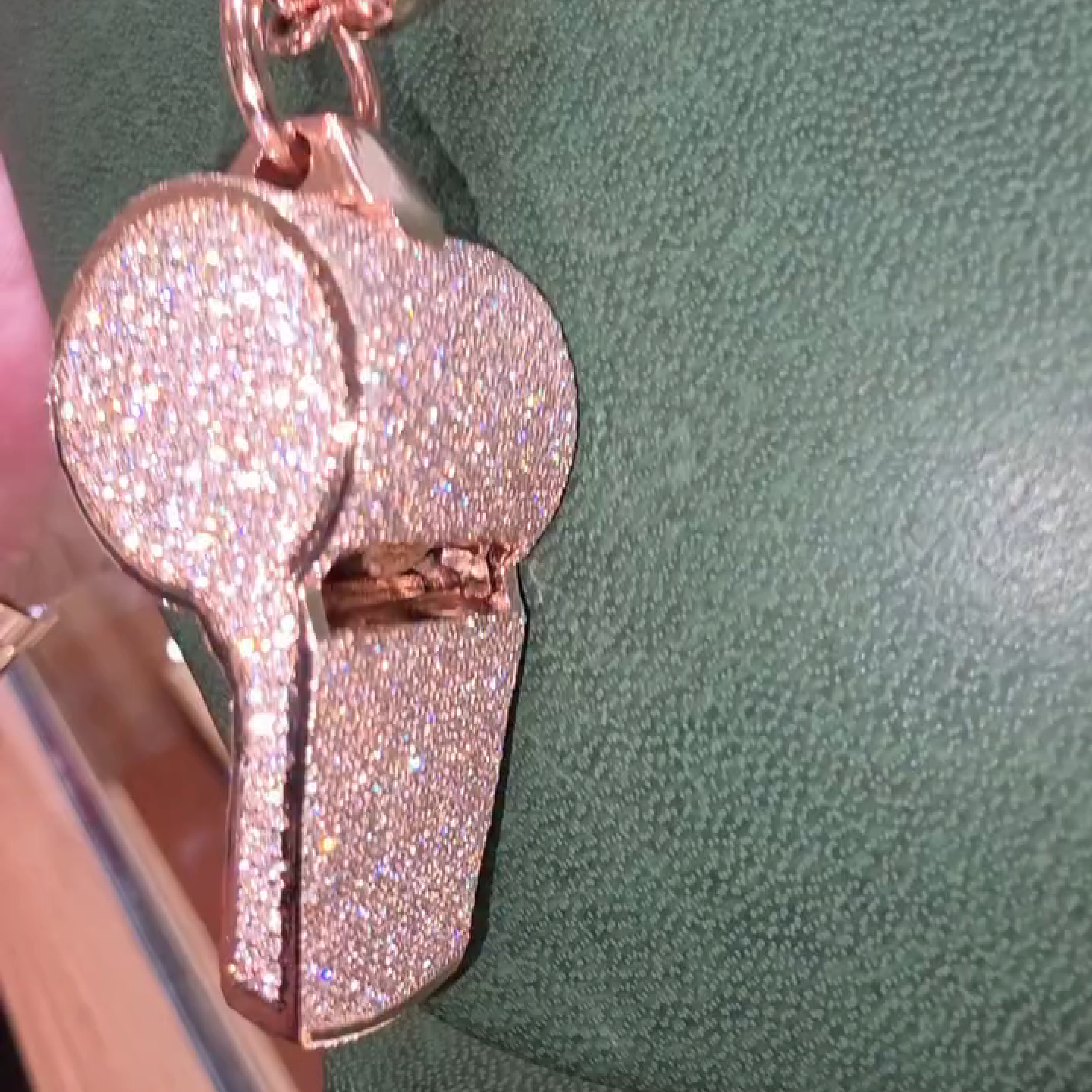 Iced Whistle Diamond Pendant