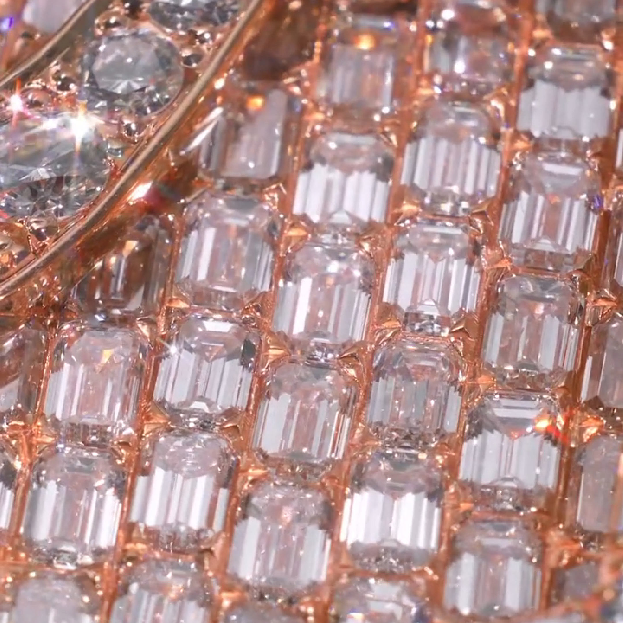 Iced Letter Dog Tag Baguette Diamond Pendant