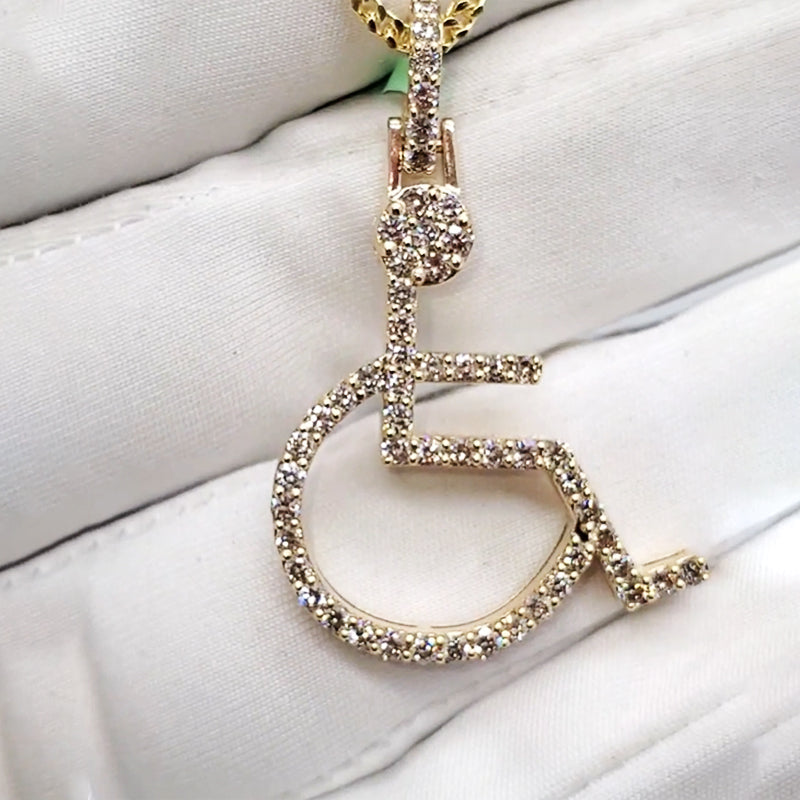 Custom Pendant Designed For Warriors in Gold