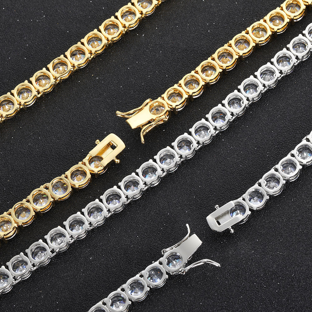 6mm Moissanite Diamond Tennis Chain