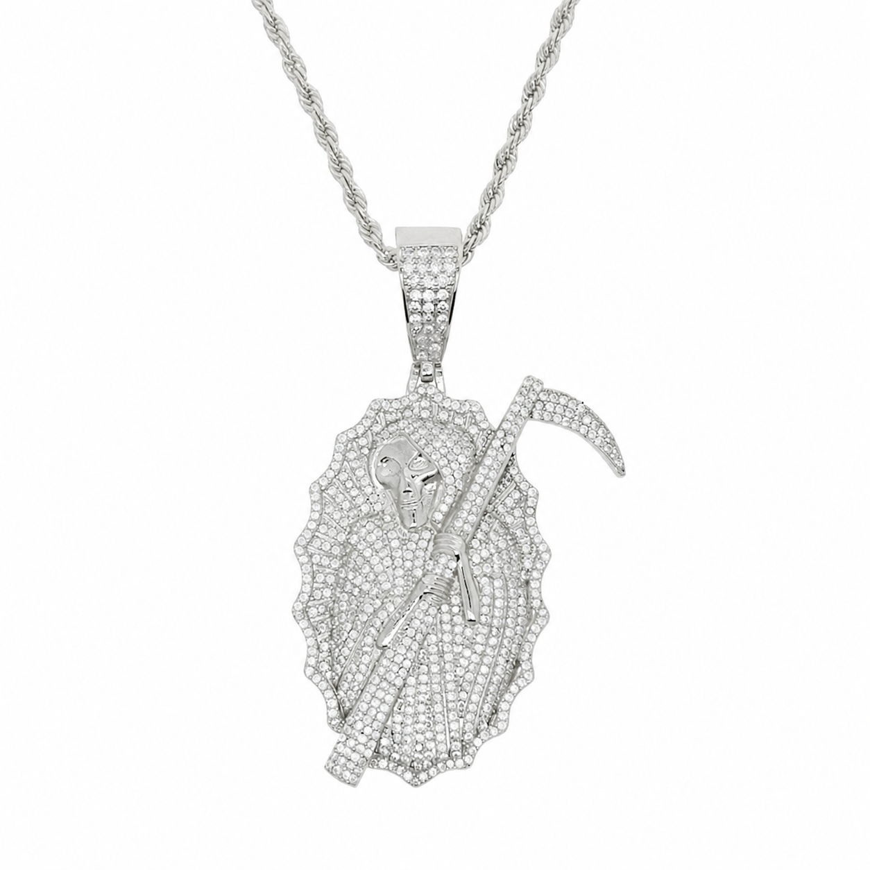 Grim Reaper Hip Hop Pendant