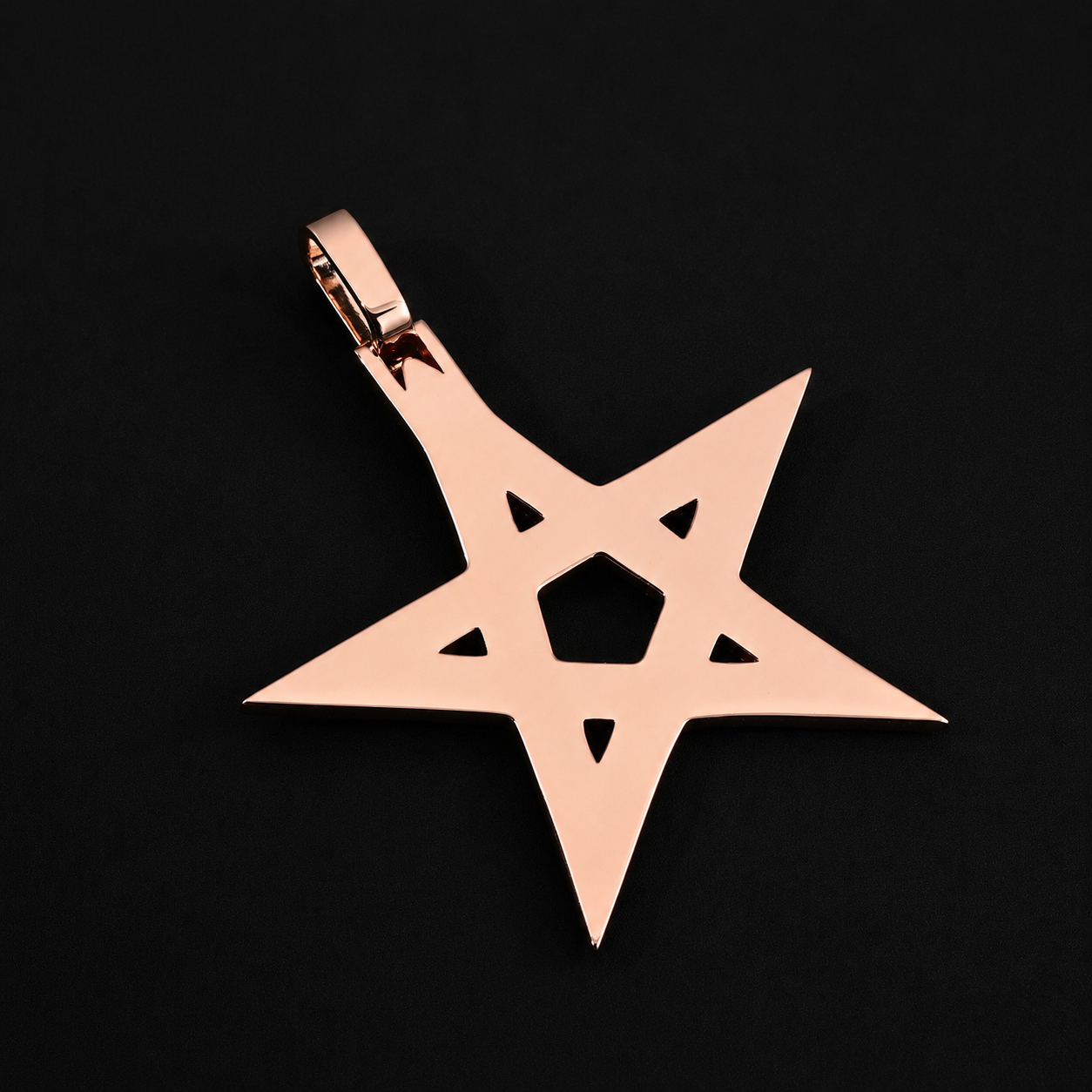VVS Moissanite Star Pendant