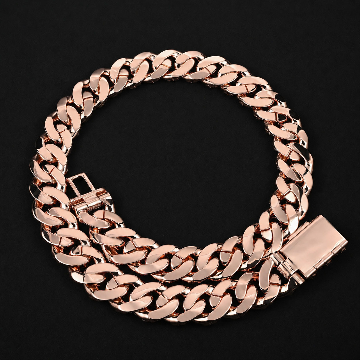 20mm Multi-Layer Iced Out Cuban Link Chain