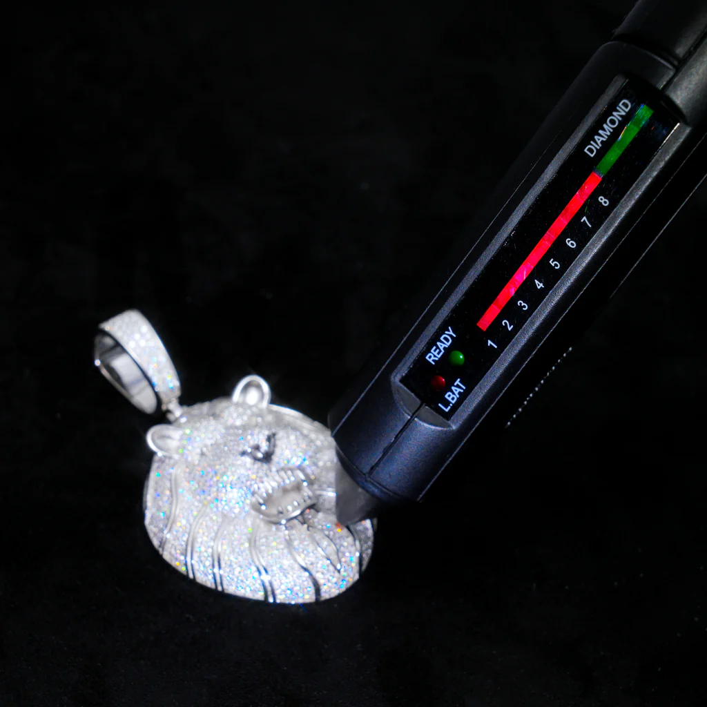 VVS Moissanite Lion Pendant