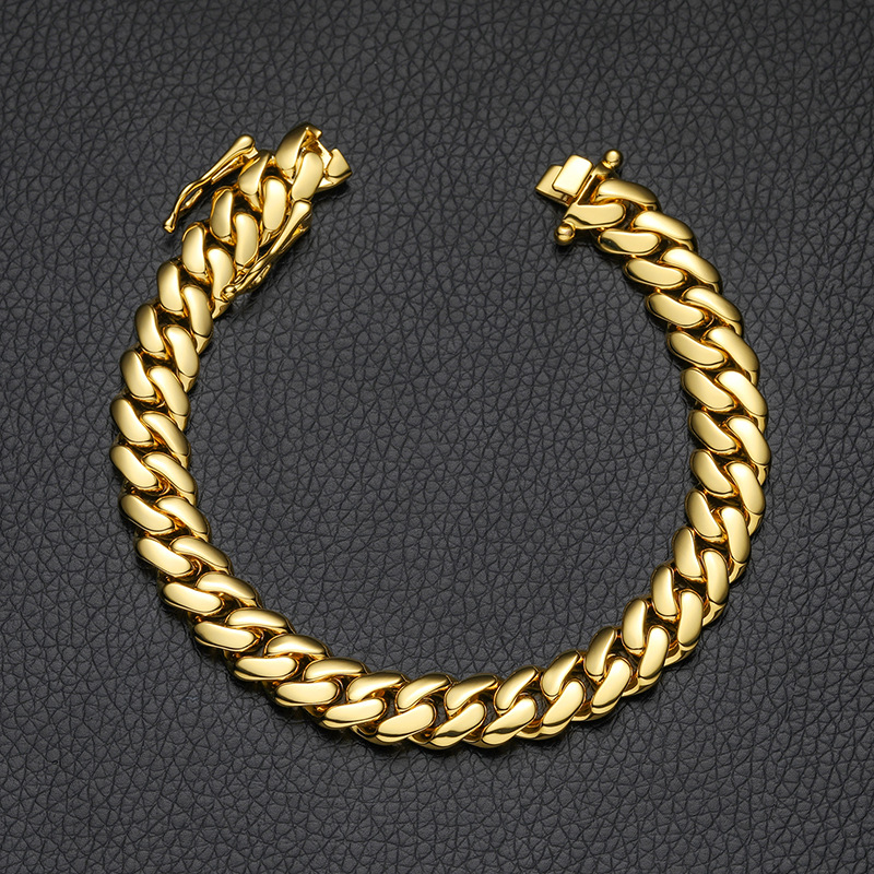 10mm/12mm/14mm/16mm/18mm/20mm/22mm Classic Miami Cuban Bracelet